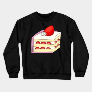 Yummy Strawberry Shortcake Crewneck Sweatshirt